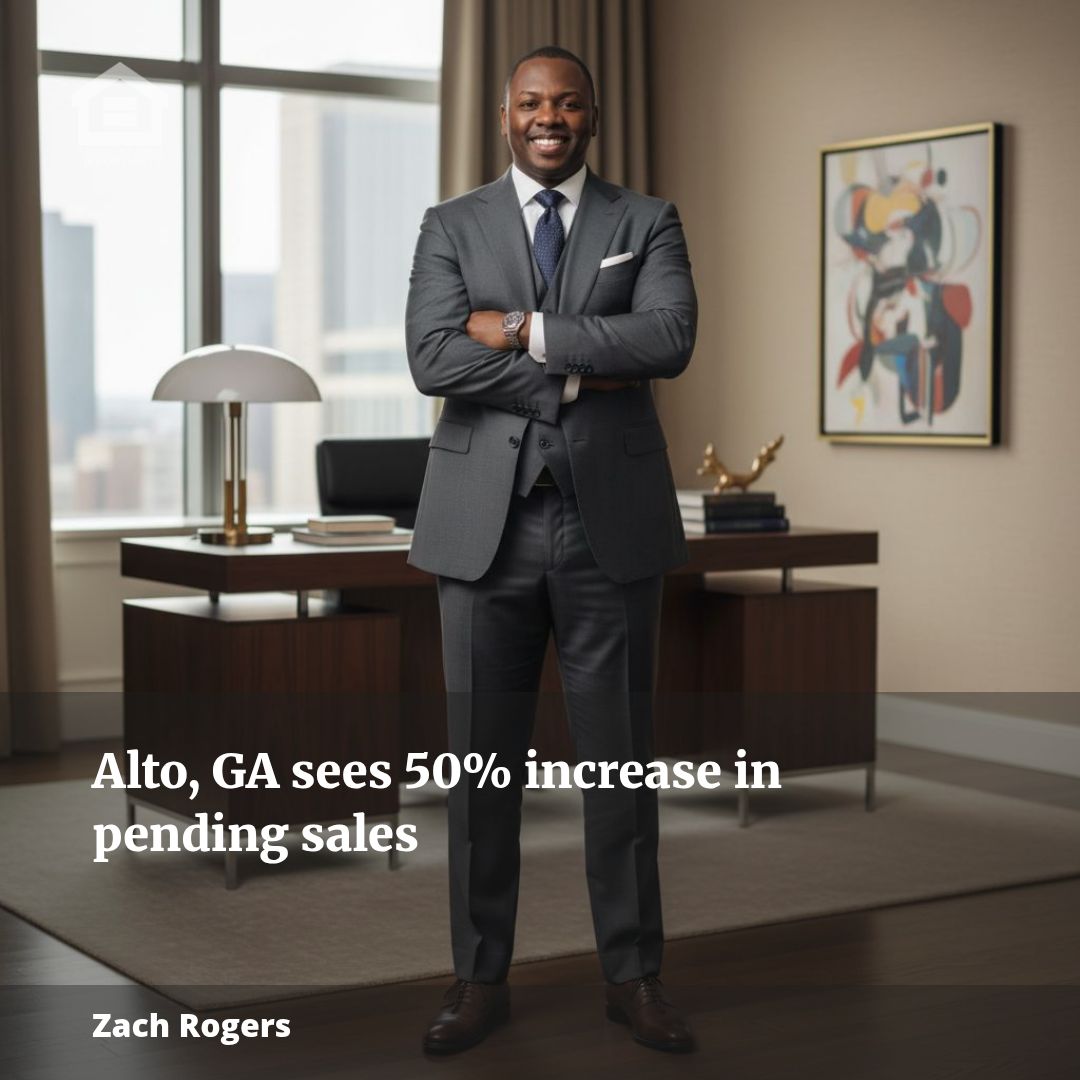 Pending Sales in Alto, GA Jump Over 50% Year-Over-Year